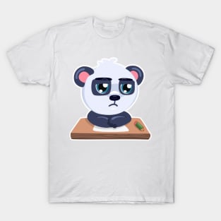 Panda study but sad T-Shirt